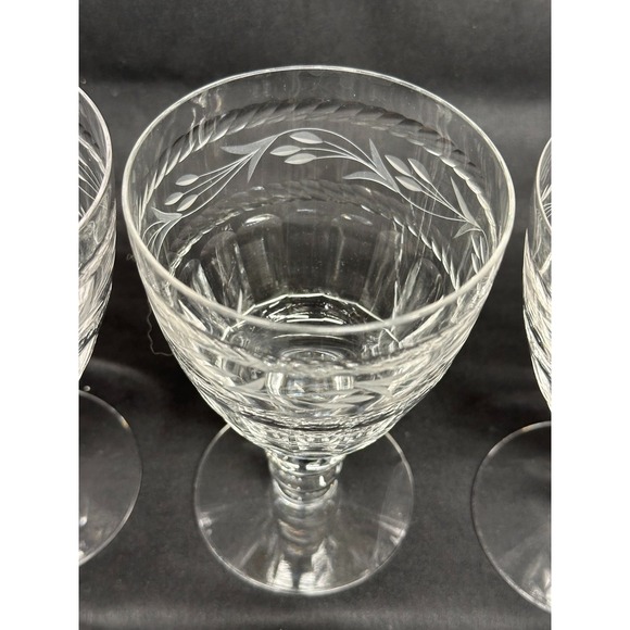 Fostoria Other - Fostoria Minuet Clear Crystal Wine or Water Glass 148433, 4 in, discontinued